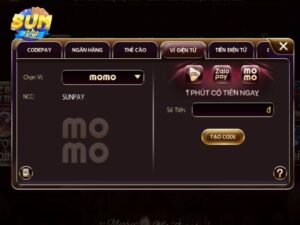 SUMVIP ho tro nap tien qua nam phuong thuc thuan tien