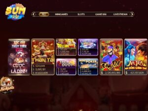 SUMVIP mo ra kho game len toi gan 3000 lua chon cho thanh vien