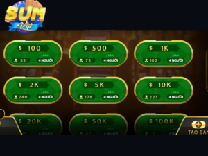Sâm Lốc Online – Trải Nghiệm Tựa Game Bài Hot Nhất Tại SUMVIP cach choi sam loc don gian nhat cho anh em tai sumvip