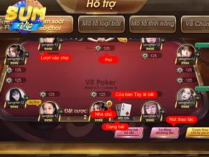 Poker Online – Tựa Game Bài Đấu Trí Không Nên Bỏ Qua Tại SUMVIP huong dan cach choi co ban cho anh em 1